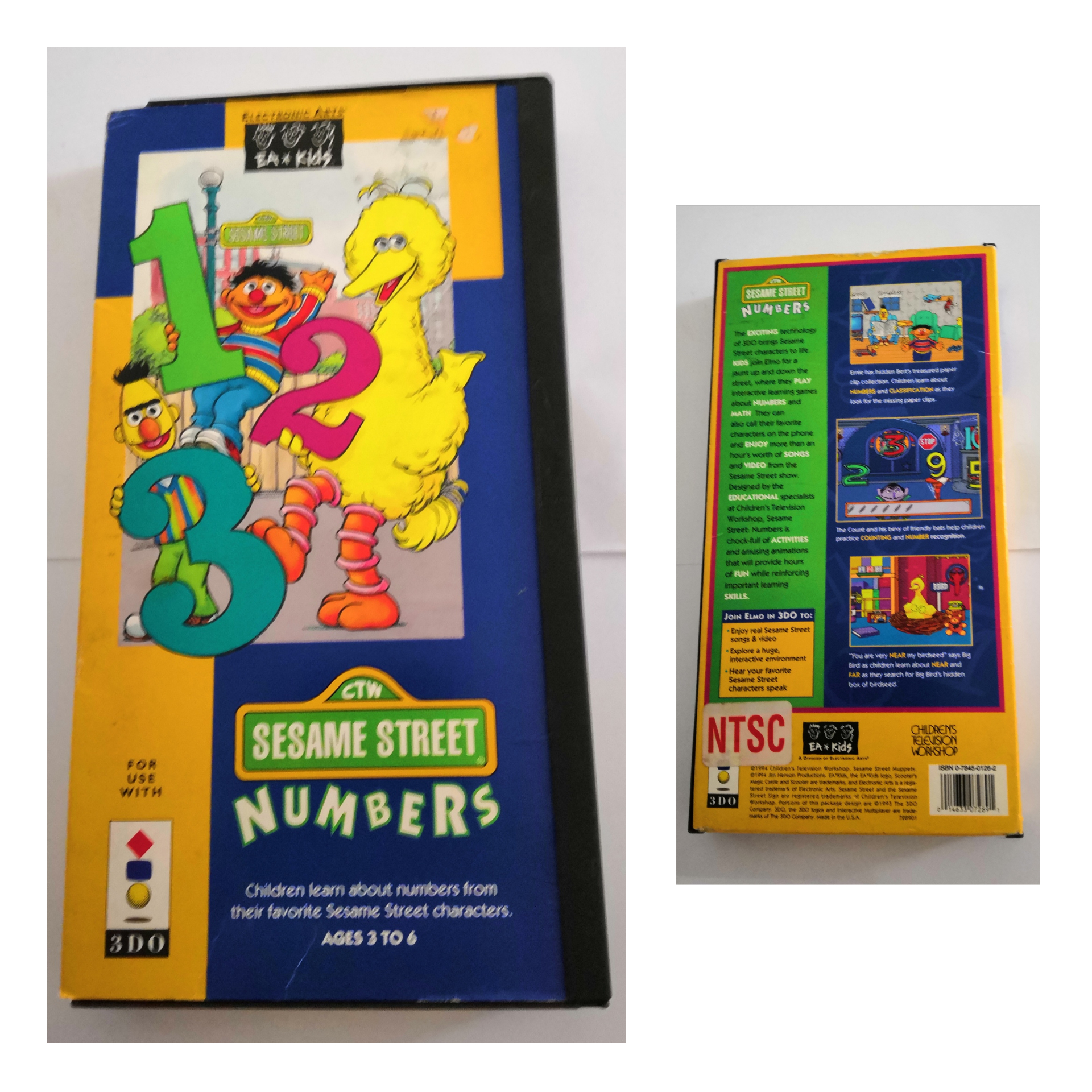 CDi Sesame Street - A Visit To Sesame Street - Numbers